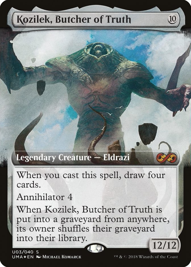 Kozilek, Butcher of Truth (Topper) [Ultimate Masters Box Topper] | Boutique FDB TCG