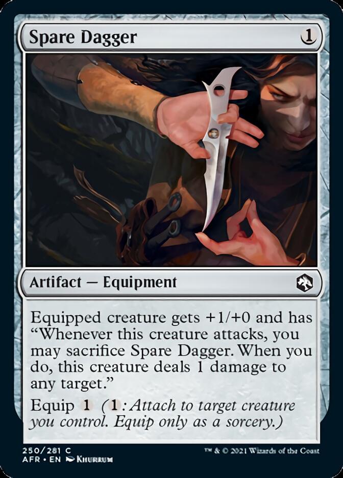 Spare Dagger [Dungeons & Dragons: Adventures in the Forgotten Realms] | Boutique FDB TCG