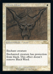 Black Ward (Retro) [30th Anniversary Edition] | Boutique FDB TCG