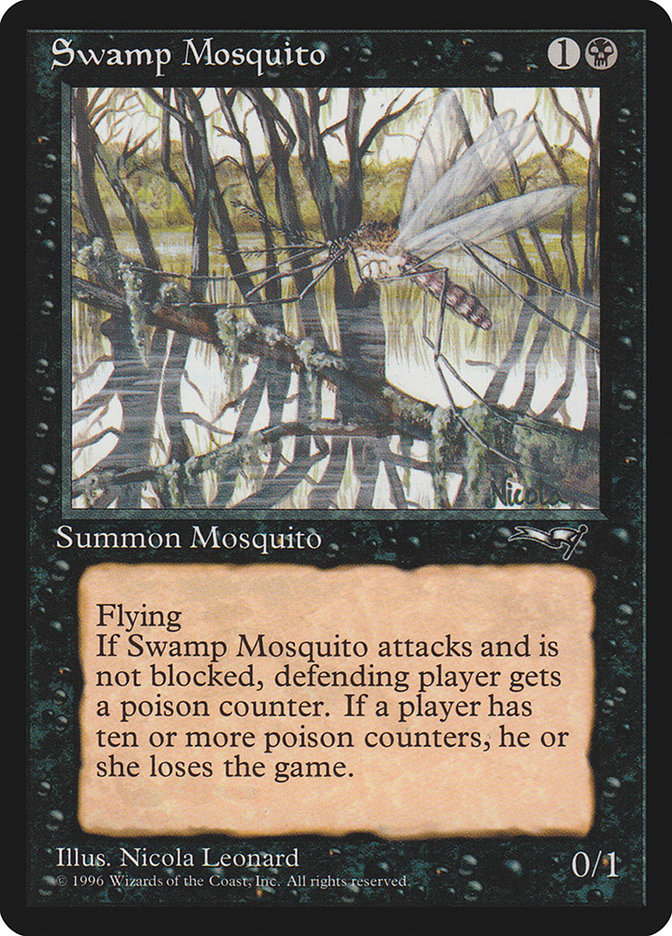 Swamp Mosquito (Facing Side) [Alliances] | Boutique FDB TCG