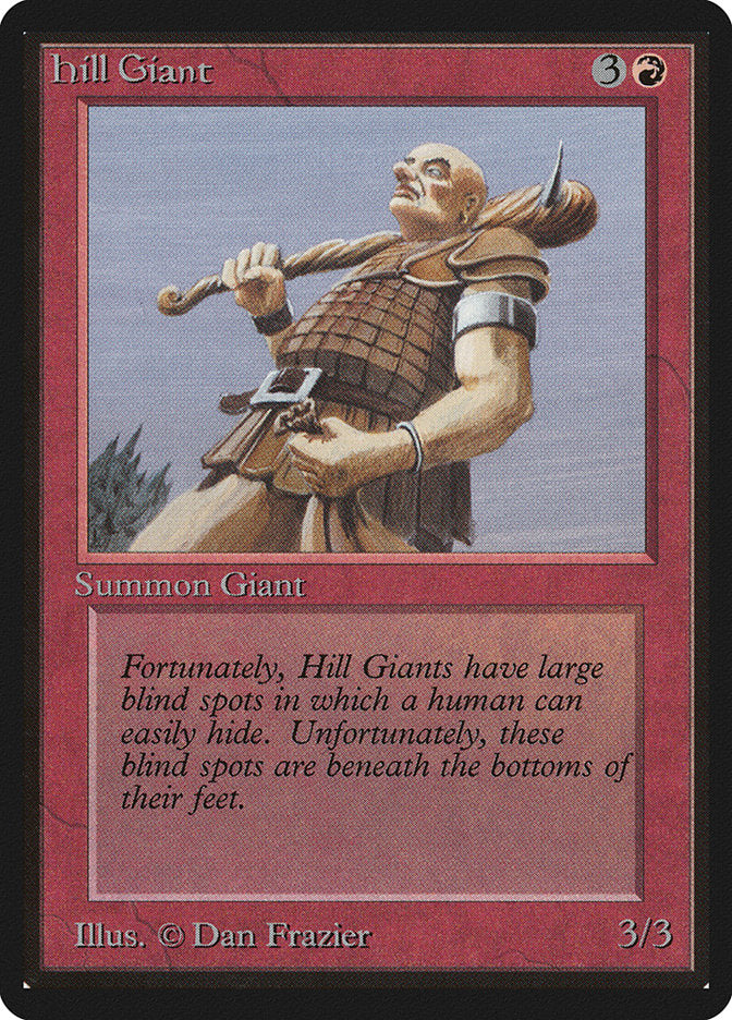 Hill Giant [Beta Edition] | Boutique FDB TCG