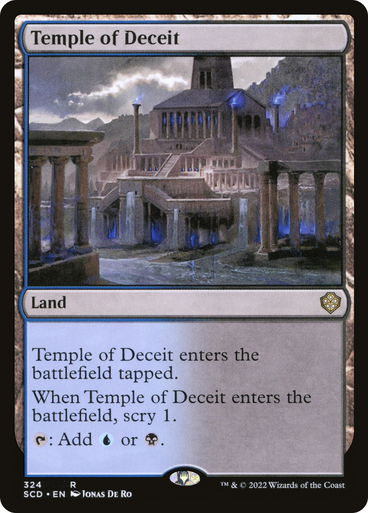 Temple of Deceit [Starter Commander Decks] | Boutique FDB TCG