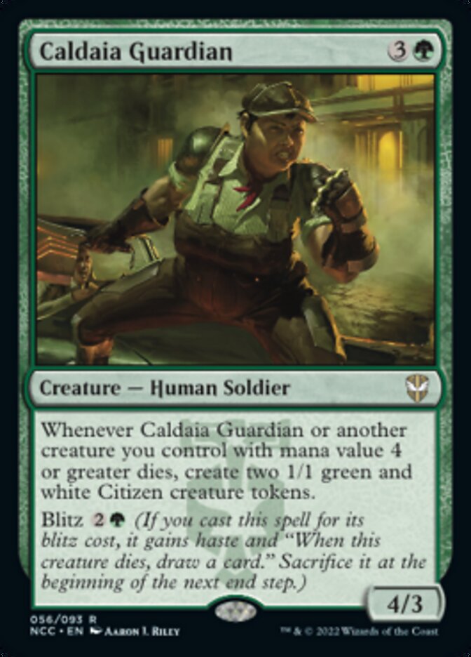Caldaia Guardian [Streets of New Capenna Commander] | Boutique FDB TCG