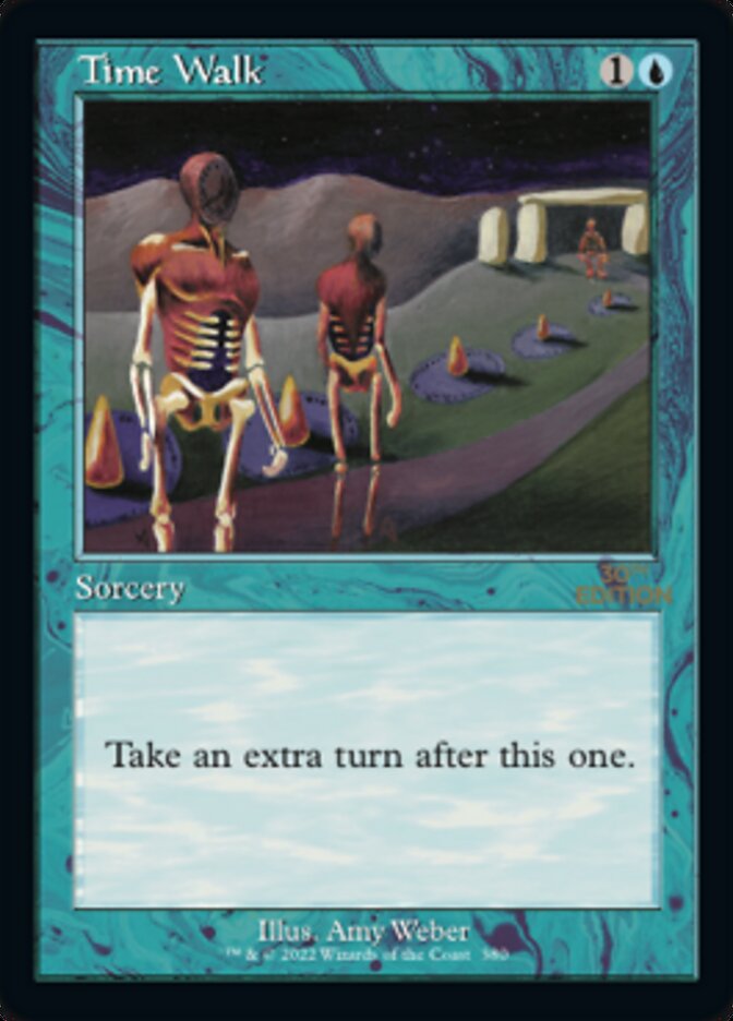 Time Walk (Retro) [30th Anniversary Edition] | Boutique FDB TCG