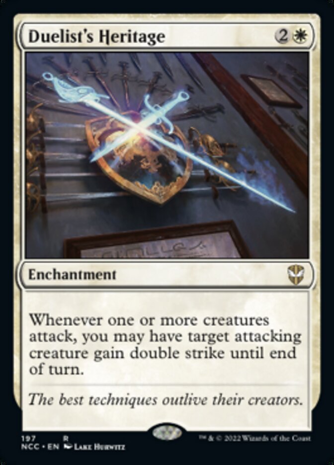 Duelist's Heritage [Streets of New Capenna Commander] | Boutique FDB TCG