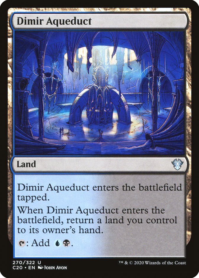 Dimir Aqueduct [Commander 2020] | Boutique FDB TCG