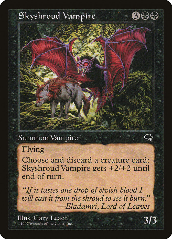Skyshroud Vampire [Tempest] | Boutique FDB TCG