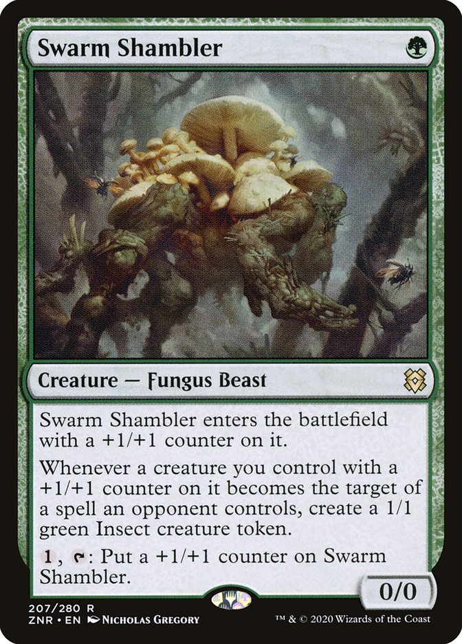 Swarm Shambler [Zendikar Rising] | Boutique FDB TCG