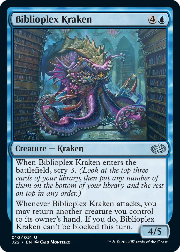 Biblioplex Kraken [Jumpstart 2022] | Boutique FDB TCG