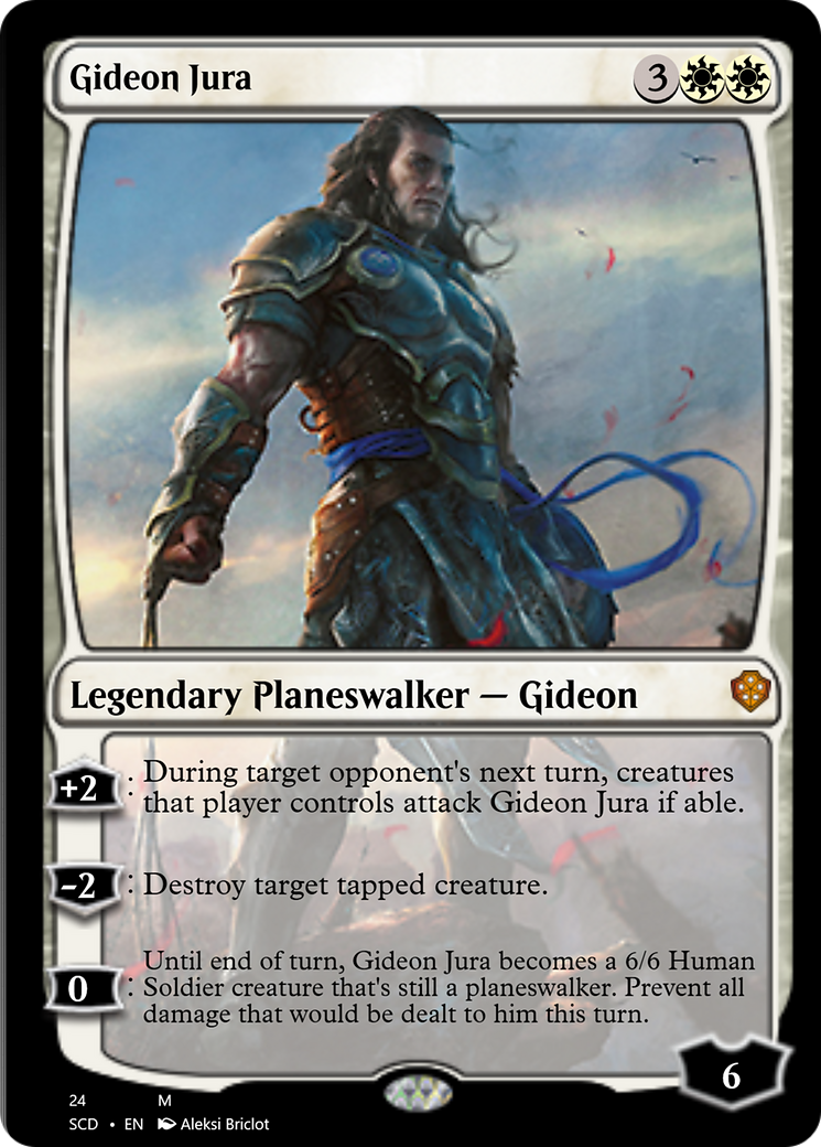 Gideon Jura [Starter Commander Decks] | Boutique FDB TCG