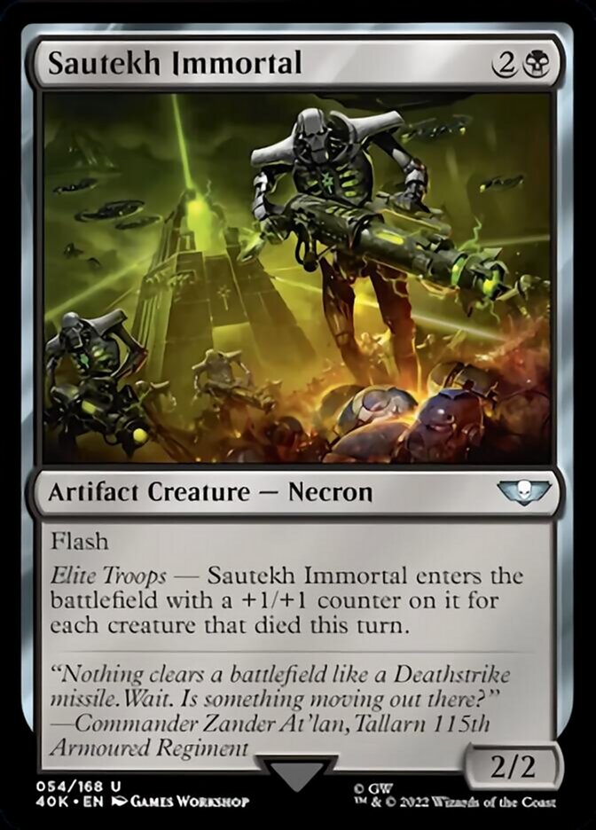 Sautekh Immortal [Warhammer 40,000] | Boutique FDB TCG