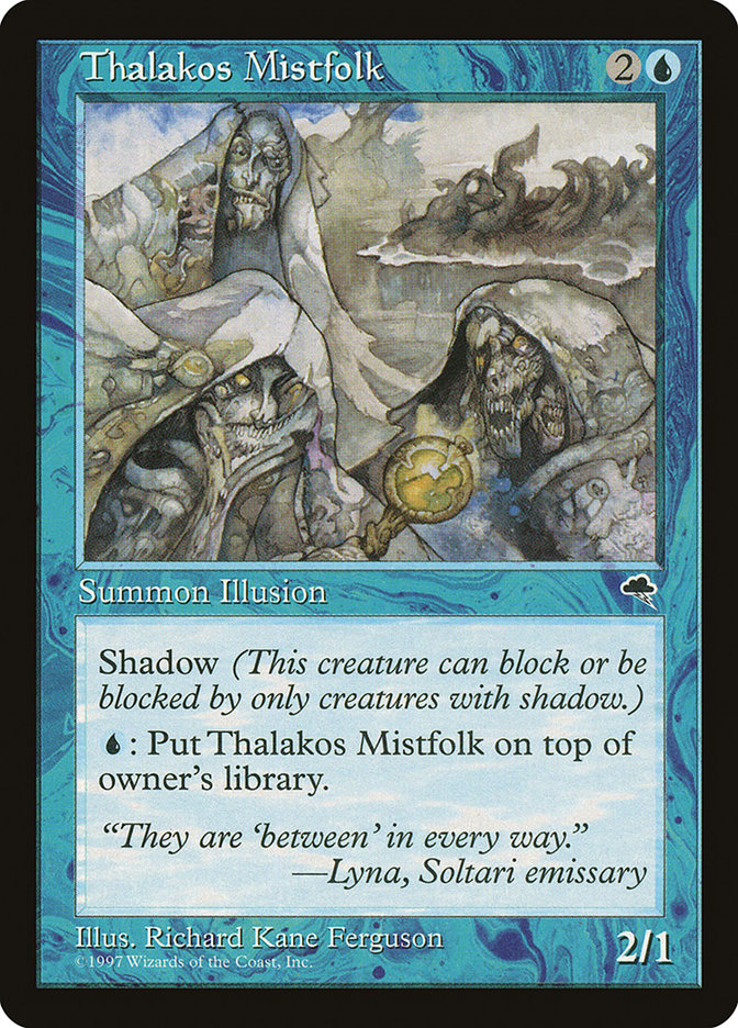 Thalakos Mistfolk [Tempest] | Boutique FDB TCG