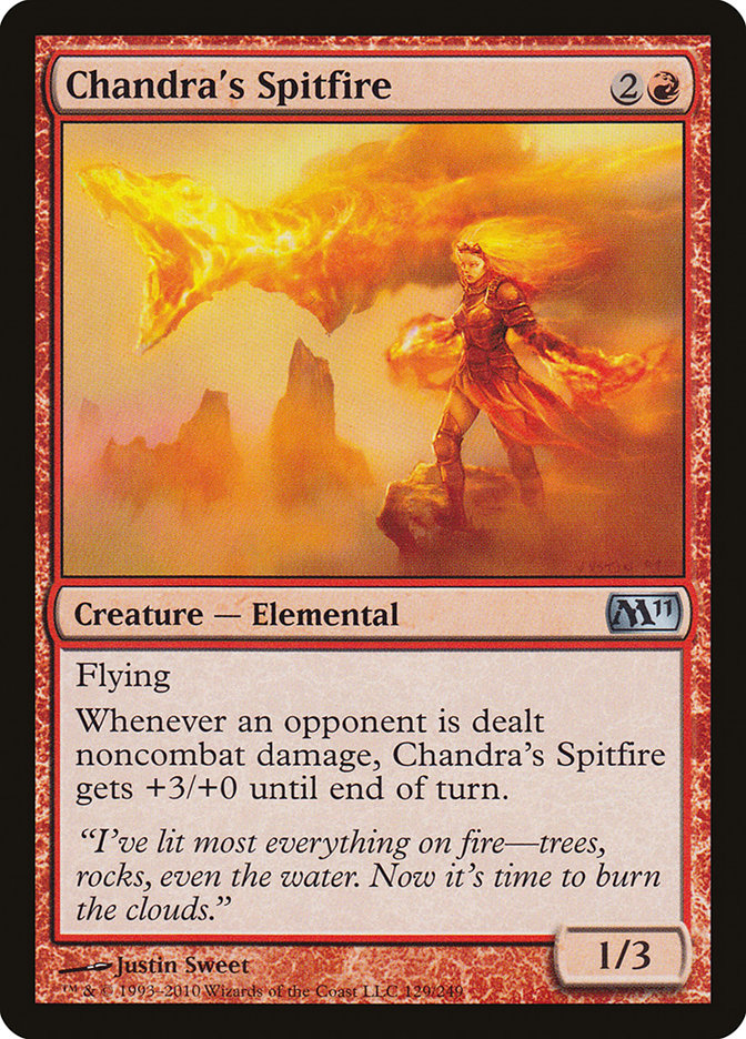 Chandra's Spitfire [Magic 2011] | Boutique FDB TCG