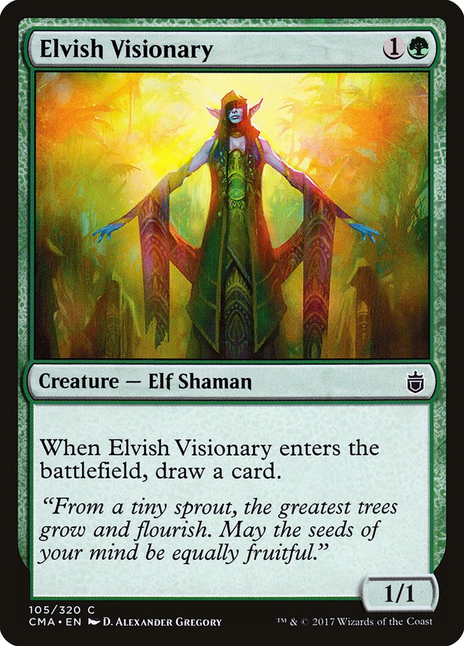 Elvish Visionary [Commander Anthology] | Boutique FDB TCG