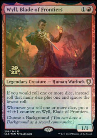 Wyll, Blade of Frontiers [Commander Legends: Battle for Baldur's Gate Prerelease Promos] | Boutique FDB TCG