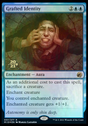 Grafted Identity [Innistrad: Midnight Hunt Prerelease Promos] | Boutique FDB TCG