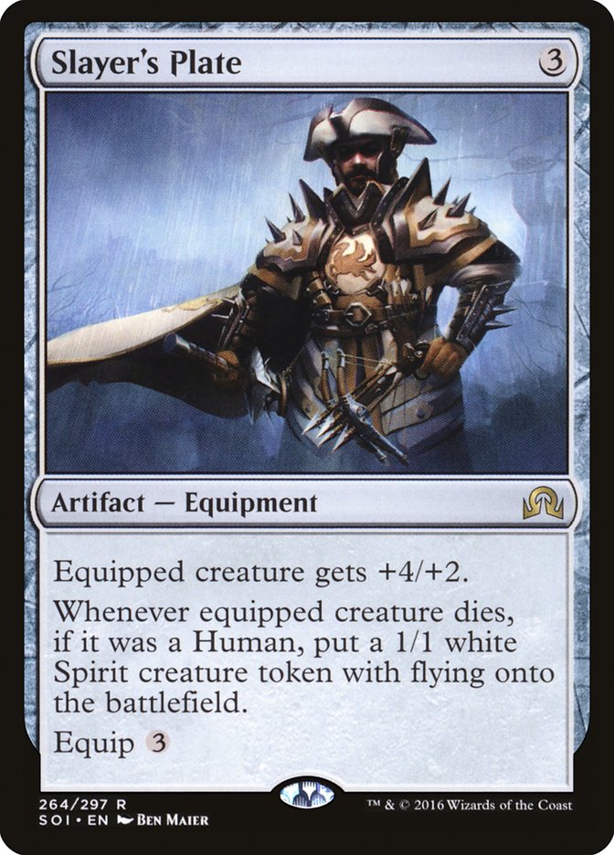 Slayer's Plate [Shadows over Innistrad] | Boutique FDB TCG