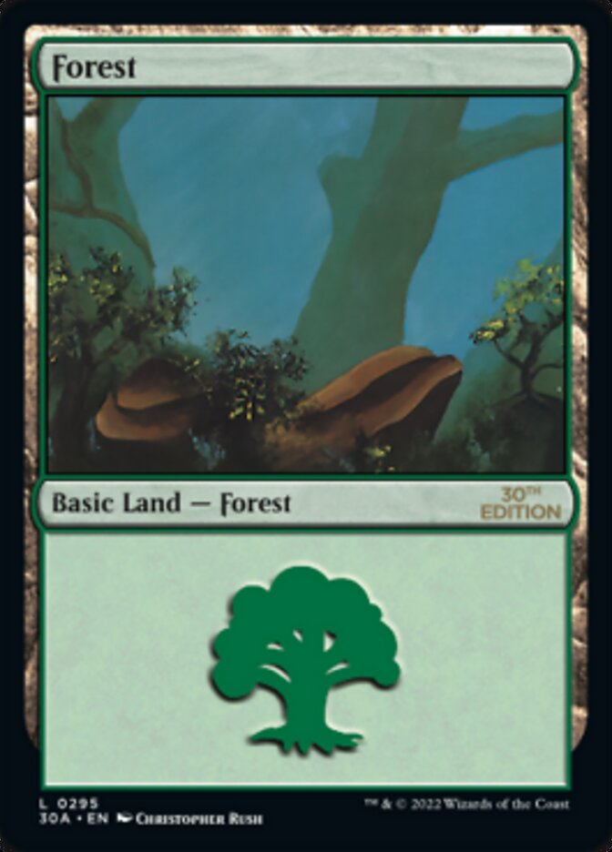 Forest (295) [30th Anniversary Edition] | Boutique FDB TCG