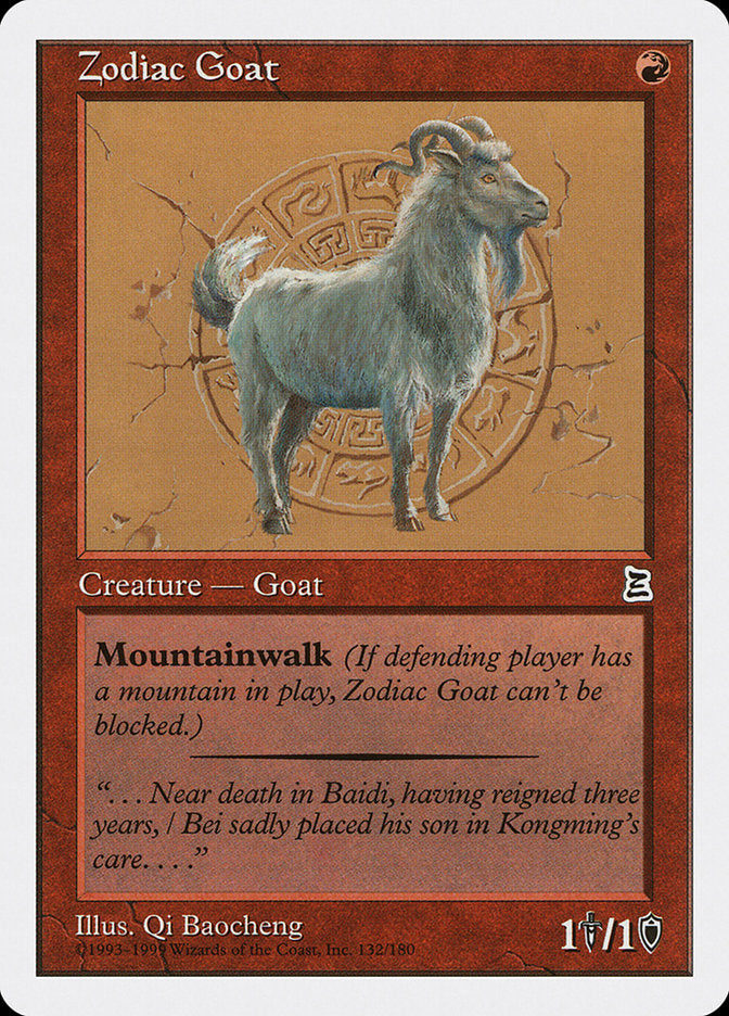 Zodiac Goat [Portal Three Kingdoms] | Boutique FDB TCG