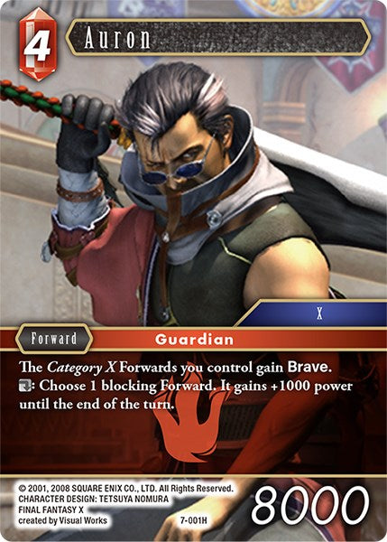 Auron [Opus VII] | Boutique FDB TCG