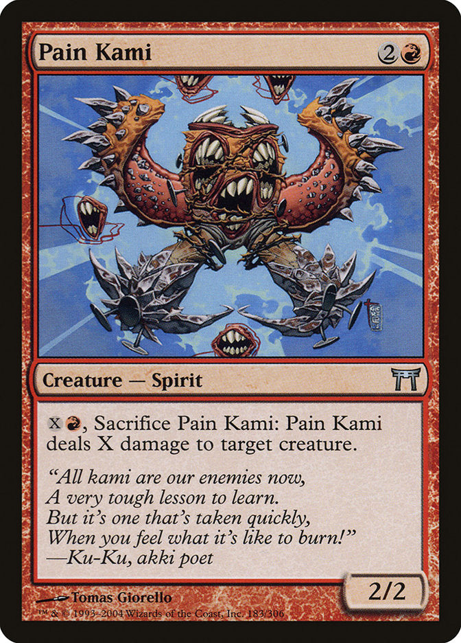 Pain Kami [Champions of Kamigawa] | Boutique FDB TCG