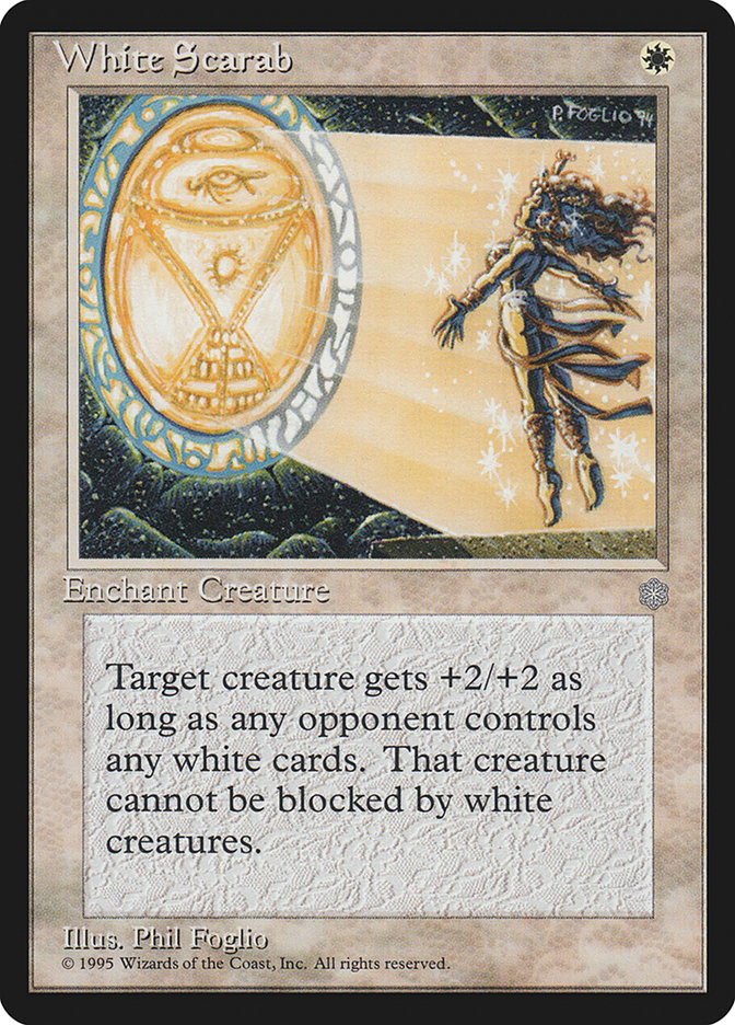 White Scarab [Ice Age] | Boutique FDB TCG