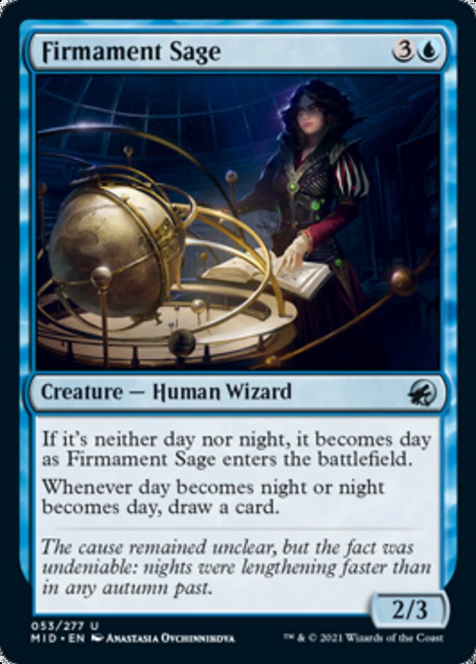 Firmament Sage [Innistrad: Midnight Hunt] | Boutique FDB TCG