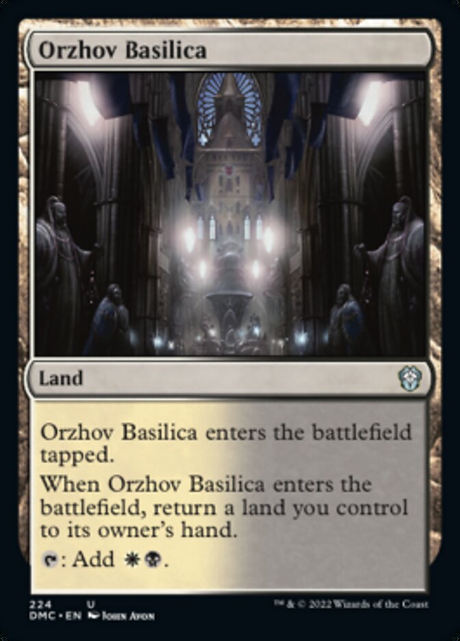 Orzhov Basilica [Dominaria United Commander] | Boutique FDB TCG