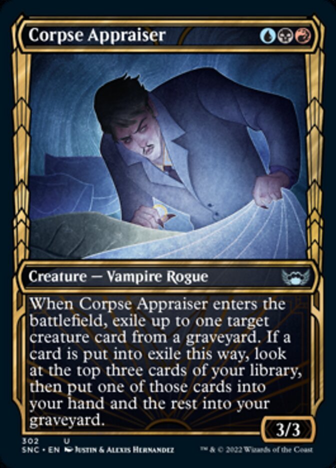 Corpse Appraiser (Showcase Golden Age) [Streets of New Capenna] | Boutique FDB TCG