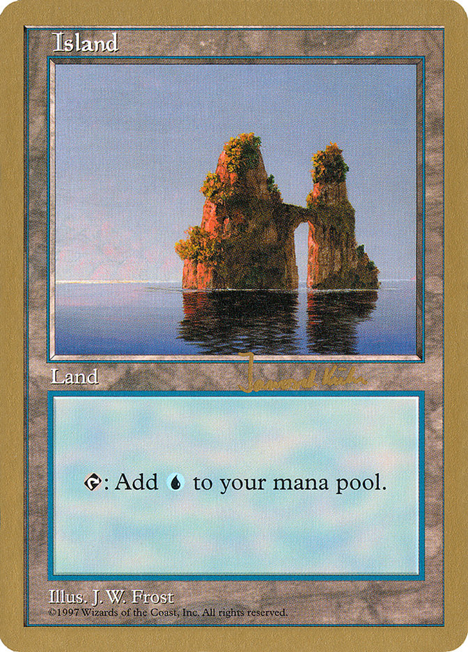 Island (jk436) (Janosch Kuhn) [World Championship Decks 1997] | Boutique FDB TCG