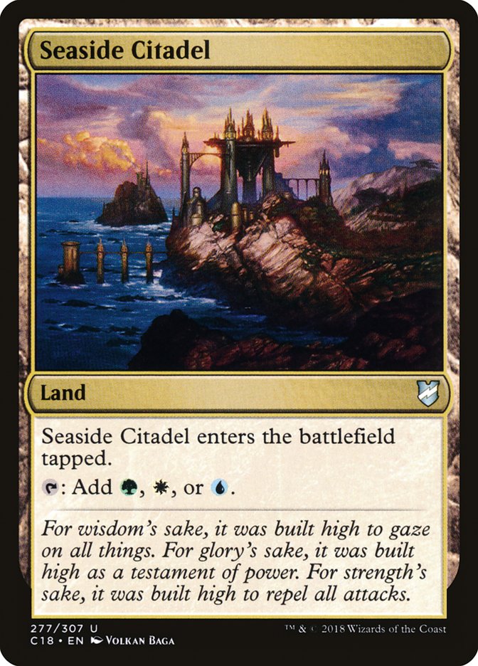 Seaside Citadel [Commander 2018] | Boutique FDB TCG