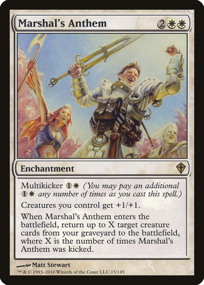 Marshal's Anthem [Worldwake] | Boutique FDB TCG
