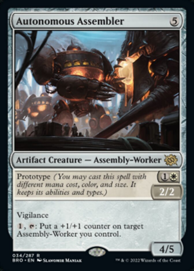 Autonomous Assembler [The Brothers' War] | Boutique FDB TCG