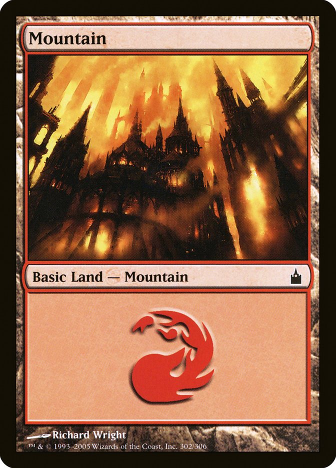 Mountain (302) [Ravnica: City of Guilds] | Boutique FDB TCG