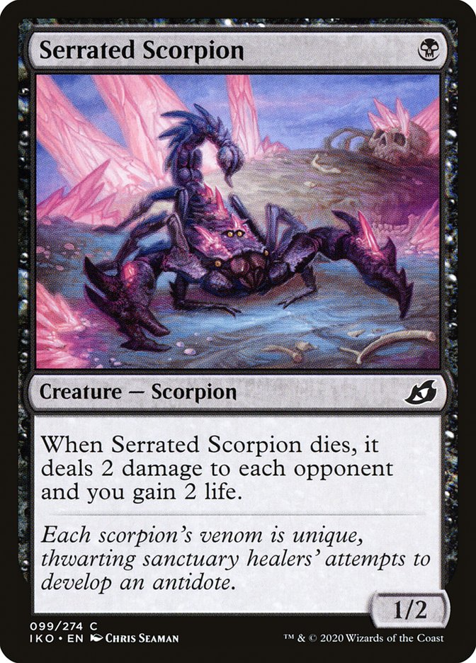 Serrated Scorpion [Ikoria: Lair of Behemoths] | Boutique FDB TCG