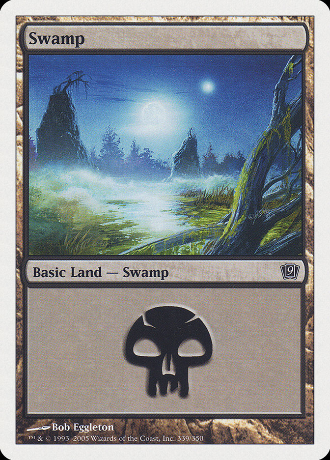 Swamp (339) [Ninth Edition] | Boutique FDB TCG