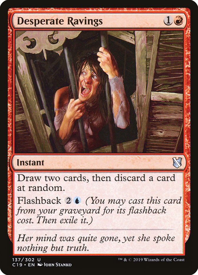 Desperate Ravings [Commander 2019] | Boutique FDB TCG