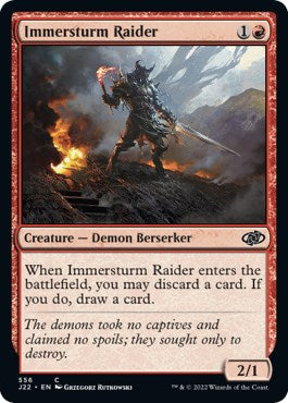 Immersturm Raider [Jumpstart 2022] | Boutique FDB TCG