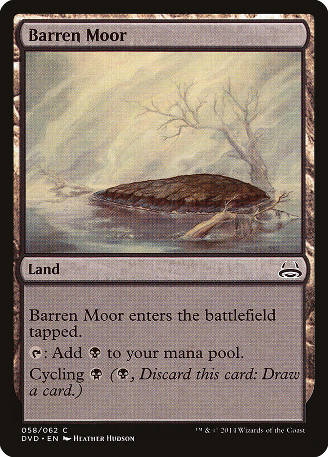 Barren Moor (Divine vs. Demonic) [Duel Decks Anthology] | Boutique FDB TCG