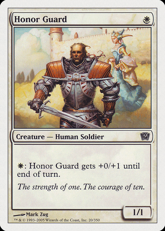 Honor Guard [Ninth Edition] | Boutique FDB TCG
