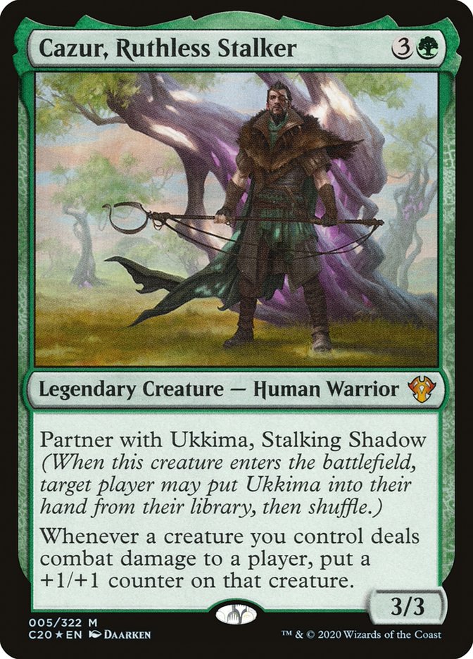 Cazur, Ruthless Stalker [Commander 2020] | Boutique FDB TCG