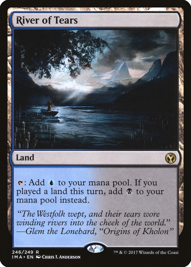 River of Tears [Iconic Masters] | Boutique FDB TCG