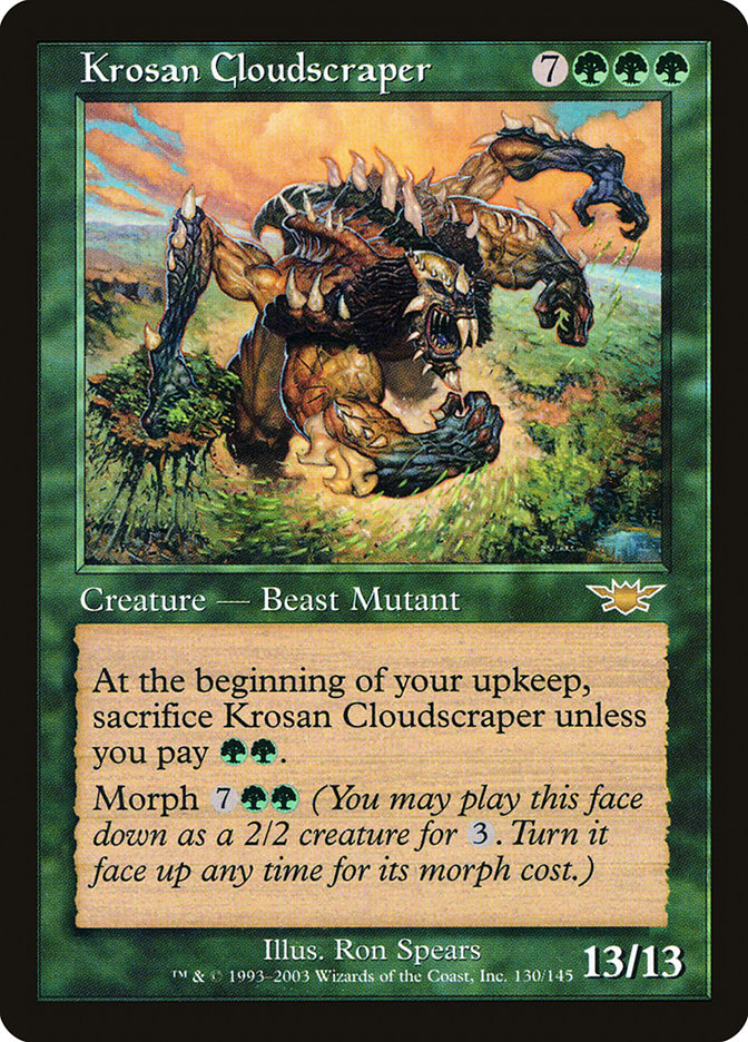 Krosan Cloudscraper [Legions] | Boutique FDB TCG