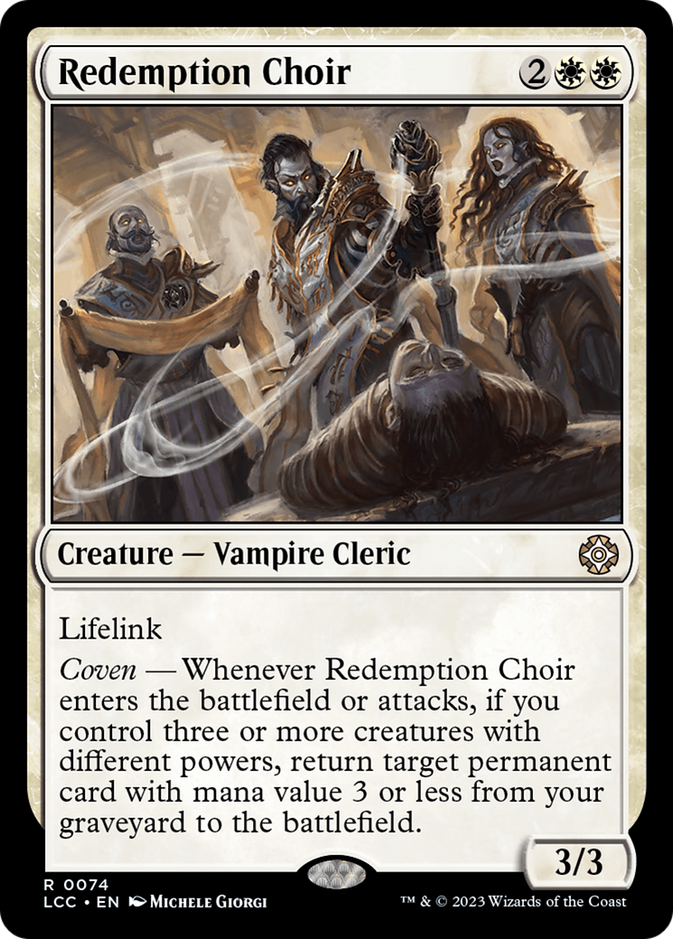Redemption Choir [The Lost Caverns of Ixalan Commander] | Boutique FDB TCG