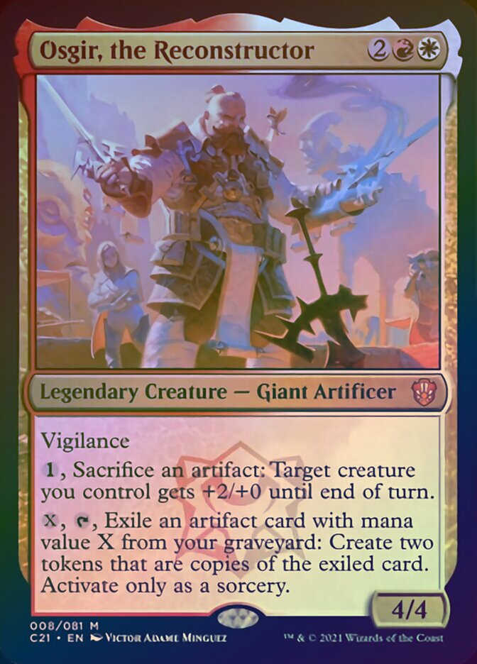 Osgir, the Reconstructor (Display Commander) [Commander 2021] | Boutique FDB TCG