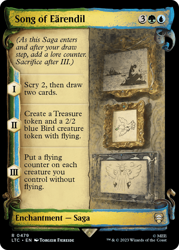 Song of Earendil [The Lord of the Rings: Tales of Middle-Earth Commander Showcase Scrolls] | Boutique FDB TCG
