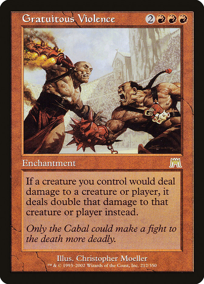 Gratuitous Violence [Onslaught] | Boutique FDB TCG