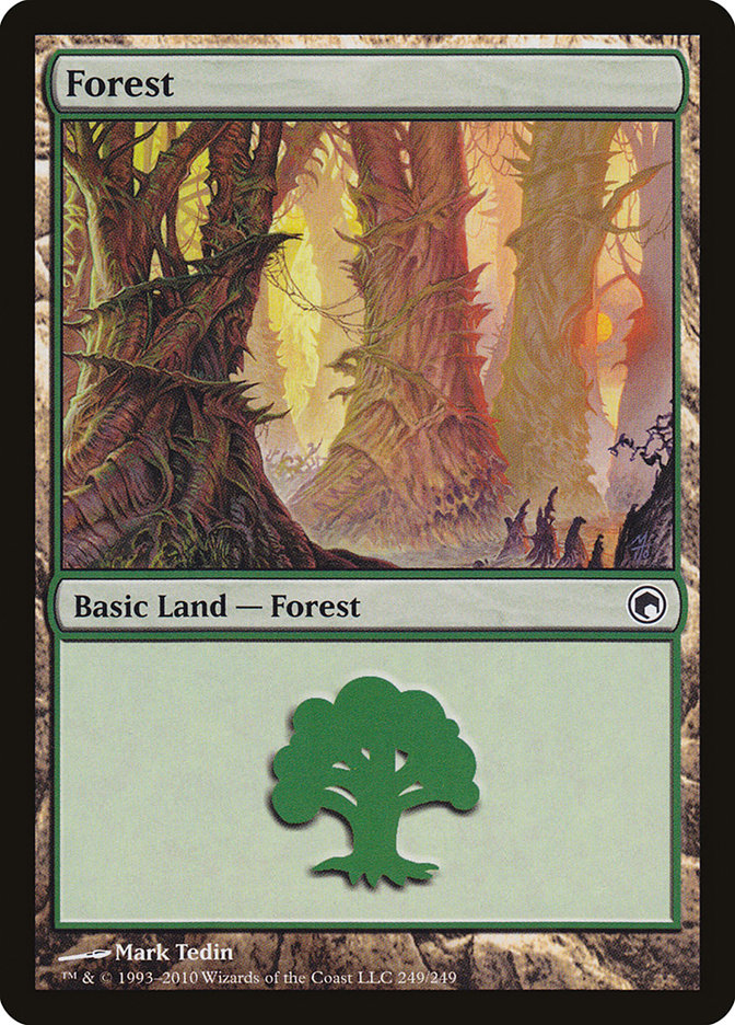 Forest (249) [Scars of Mirrodin] | Boutique FDB TCG