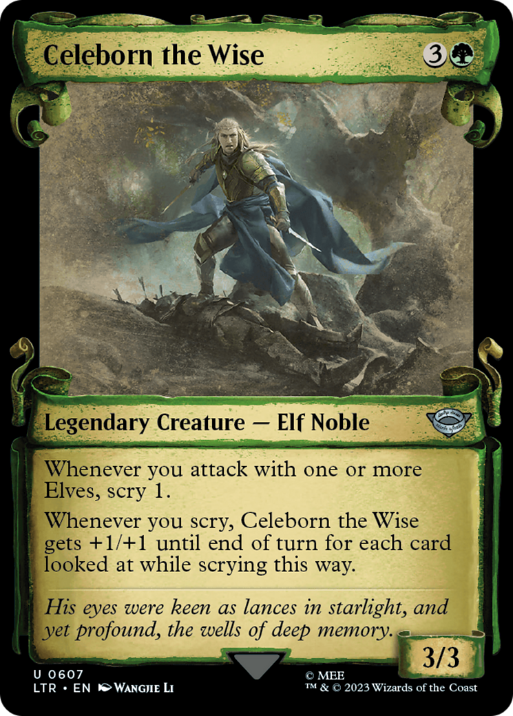 Celeborn the Wise [The Lord of the Rings: Tales of Middle-Earth Showcase Scrolls] | Boutique FDB TCG