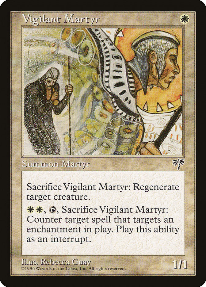 Vigilant Martyr [Mirage] | Boutique FDB TCG